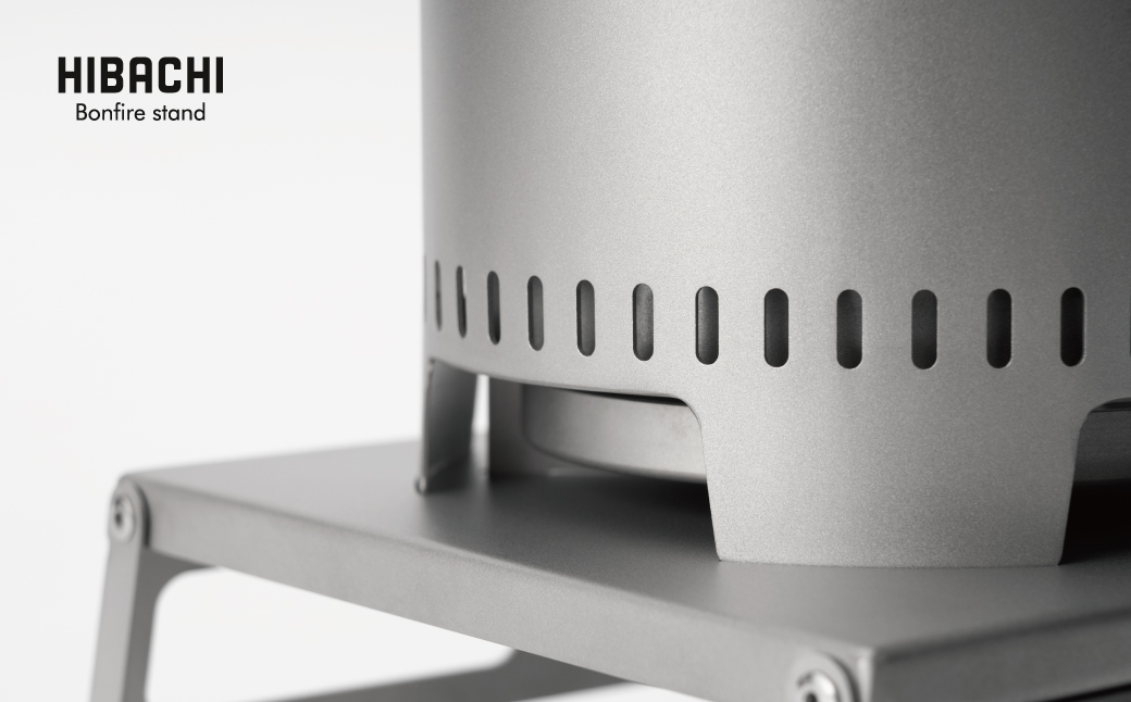 二次燃焼の焚火台HIBACHI｜埼玉県吉川市の町工場 有限会社山口製作所 オリジナルデザインキャンプ用品